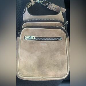 Amiri suede belt bag